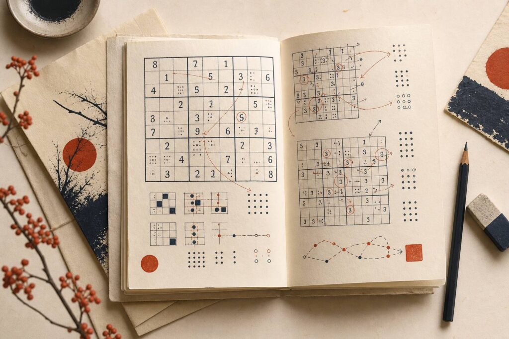 Cahier de techniques avancees de Sudoku diabolique pour experts