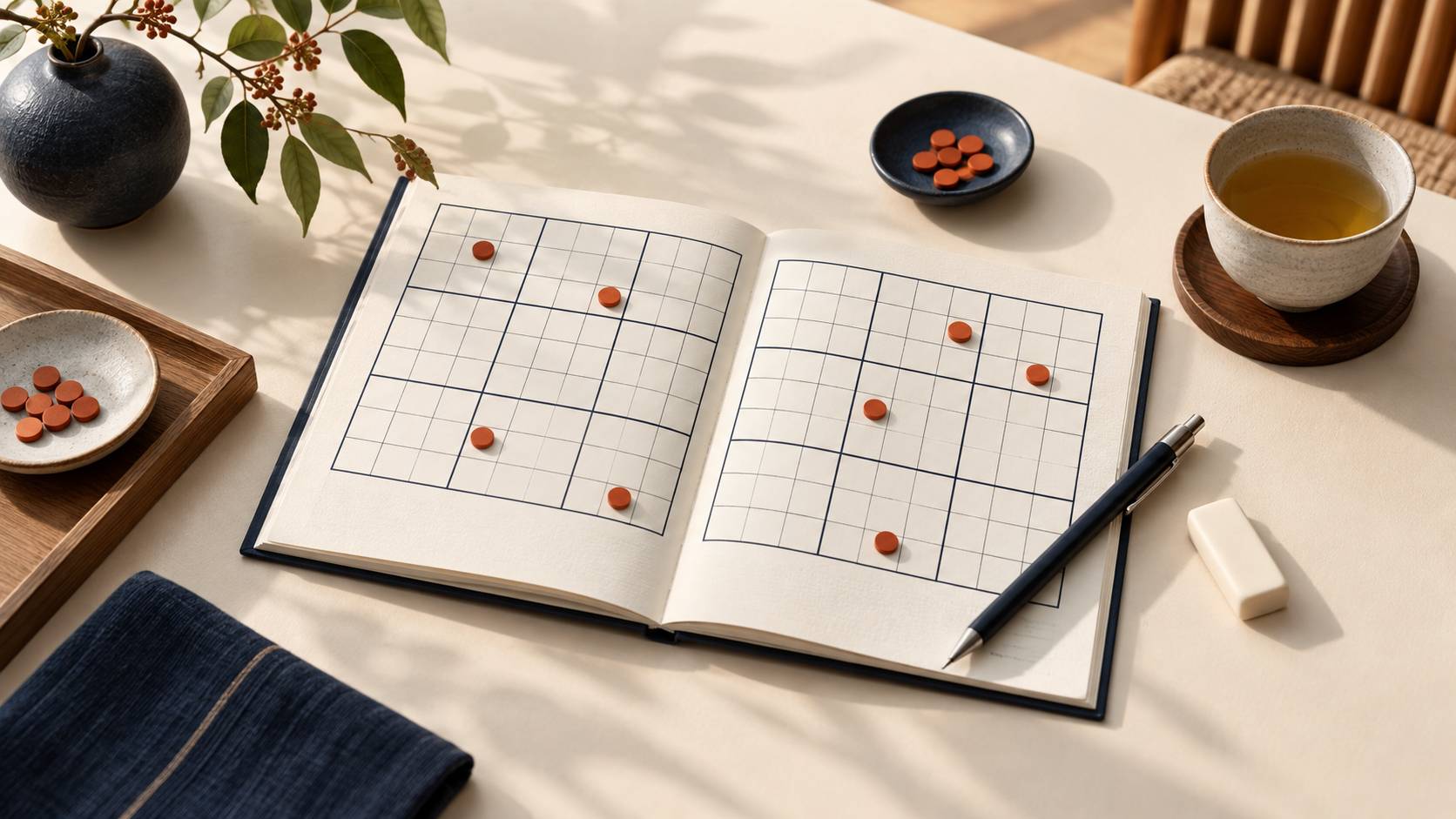Illustration éditoriale du sujet : Comment réussir les puzzles hard sur websudoku sans se décourager